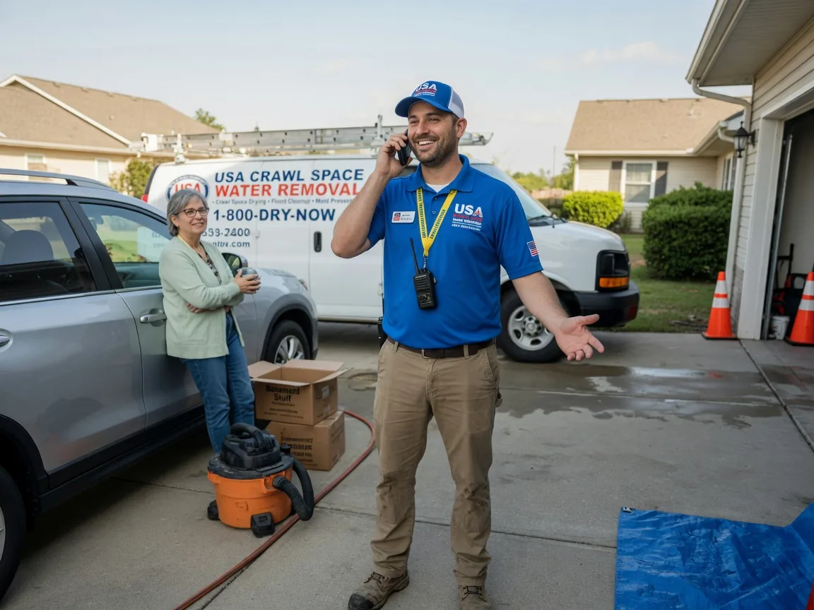 Crawl Space Water Removal Marydel, MD FAQs